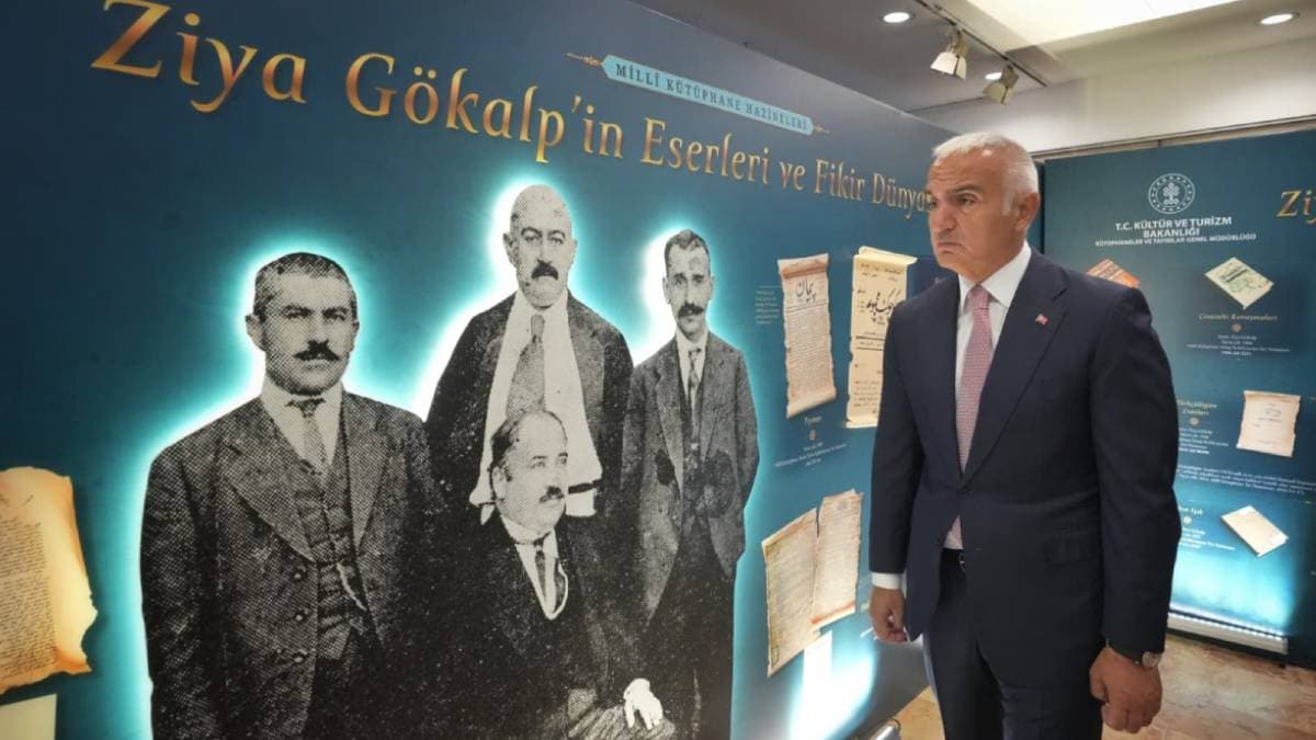 Ziya Gökalp'in 150 yıllık mirası Millî Kütüphane'de
